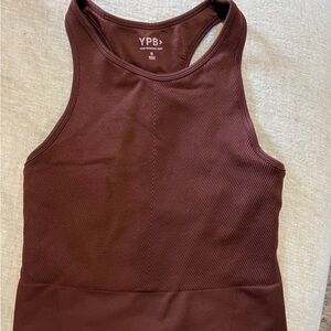 YPB Brown Tank Top